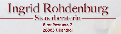 Logo Steuerberaterin Ingrid Rohdenburg